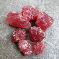 cherry quartz Tanzania, raw