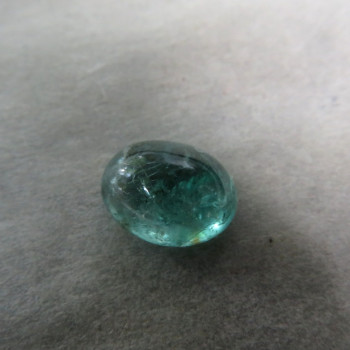 Zambia emerald, cabochon no.S1