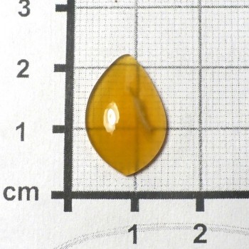 Jantarový opál, Madagaskar, kabošon č. 15 | www.sperkove-kameny.cz