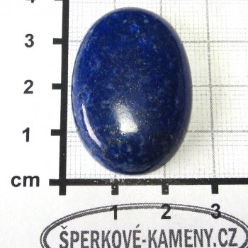 Lapis lazuli,  kabošon č. B1|  www.sperkove-kameny.cz