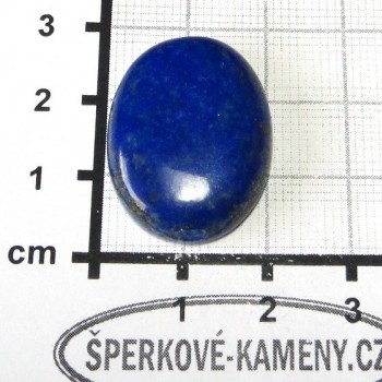 Lapis lazuli,  kabošon č. B6|  www.sperkove-kameny.cz