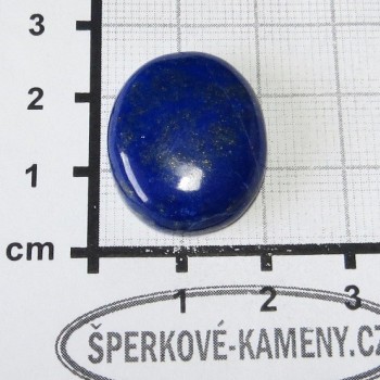 Lapis lazuli,  kabošon č. B7|  www.sperkove-kameny.cz