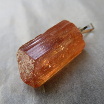 Imperial Topaz Extra Crystal Pendant #1
