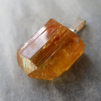 Imperial Topaz, Extra Crystal, Pendant #5