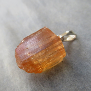 Imperial Topaz, Extra Crystal, Pendant #7