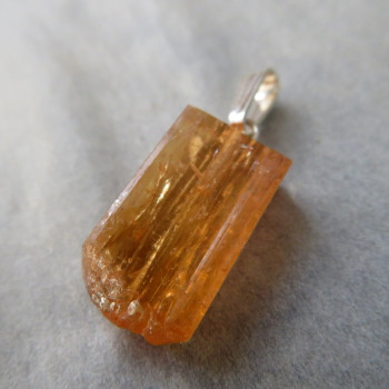 Imperial Topaz, Extra Crystal, Pendant #8
