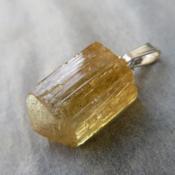 Imperial Topaz, Extra Crystal, Pendant #14