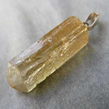 Imperial Topaz, Extra Crystal, Pendant #16