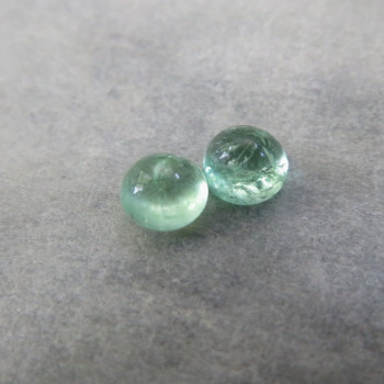 Emerald of Zambia, pair no.S32