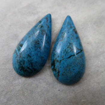 Shatuckite/Azurite, Congo, pair #1