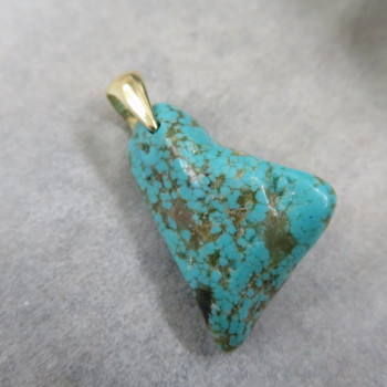 Turquoise, Nevada USA - pendant no. 19