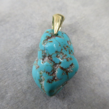 Turquoise, Nevada USA - pendant no. 20