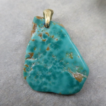 Turquoise, Nevada USA - pendant no. 21