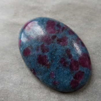 Ruby in kyanite cabochon No. B3