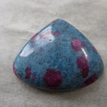 Ruby in kyanite cabochon No. B9