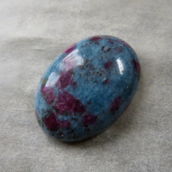 Ruby in kyanite cabochon No. B12