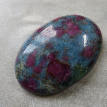 Ruby in kyanite cabochon No. B13