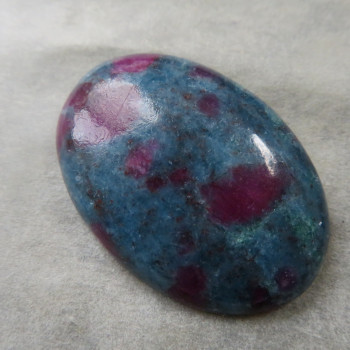 Ruby in kyanite cabochon No. B14