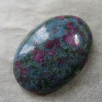 Ruby in kyanite cabochon No. B15