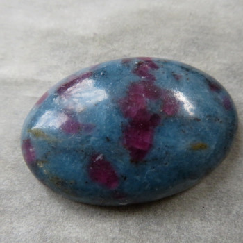 Ruby in kyanite cabochon No. B18