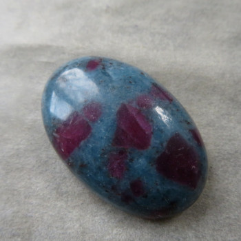 Ruby in kyanite cabochon No. B19