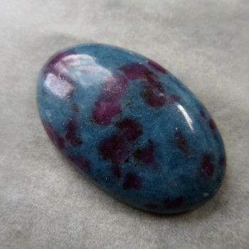 Ruby in kyanite cabochon No. B20