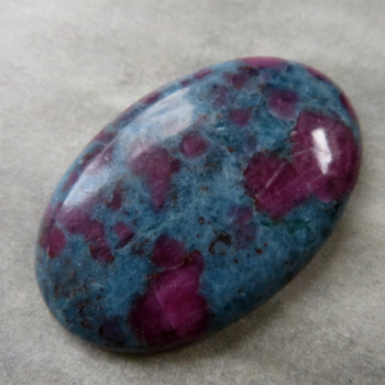 Ruby in kyanite cabochon No. B22