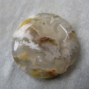 Plume agate USA, cabochon no.5