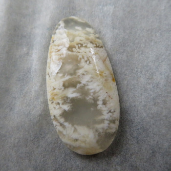 Plume agate USA, cabochon no.8