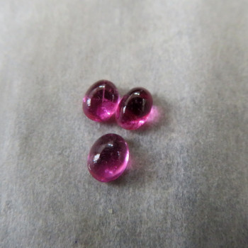 Tourmaline-rubellite, set no. 16