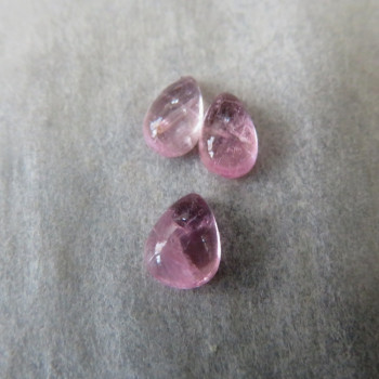 Tourmaline-rubellite, set no. 17