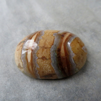 Natural mammoth tooth-chair, cabochon no. 2