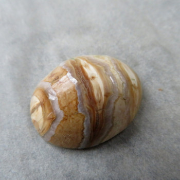 Natural mammoth tooth-stool, cabochon No. 4