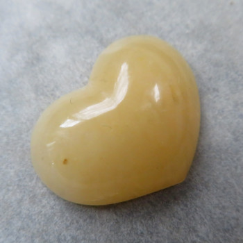 Golden aventurine, heart no. 1