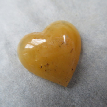 Golden aventurine, heart no. 2