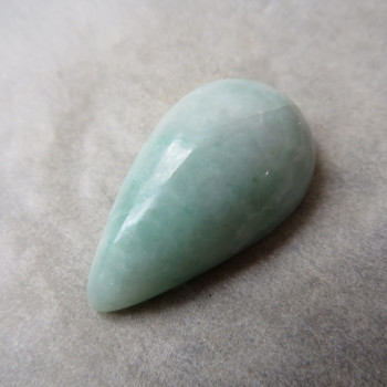 Genuine jadeite cabochon no.2