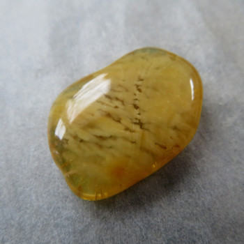 Natural Amber with drawing JK2