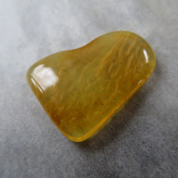 Natural Amber with drawing JK3