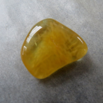 Natural Amber with drawing JK7