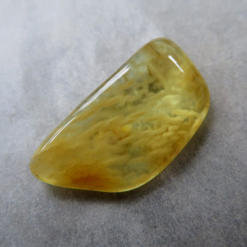 Natural Amber with drawing JK9