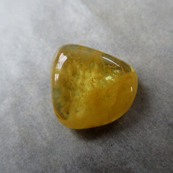 Natural Amber with drawing JK13