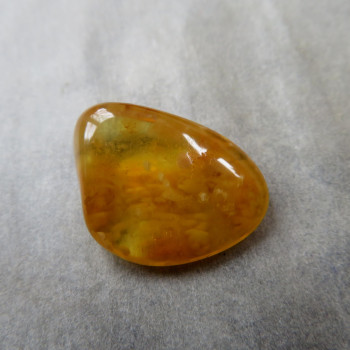 Natural Amber with drawing JK17