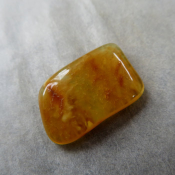 Natural Amber with drawing JK18