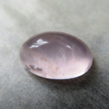 Rose quartz cabochon no.6