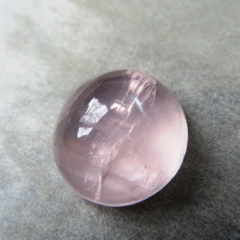 Rose quartz cabochon no.7