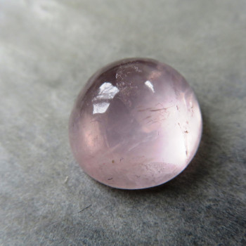 Rose quartz cabochon no.8