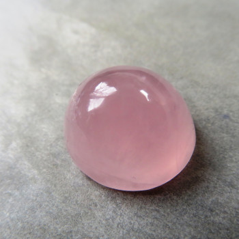 Rose quartz cabochon no.9