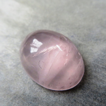 Rose quartz cabochon no.11