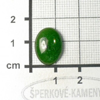 Light jade, cabochon 12x16mm No.15 | www.sperkove-kameny.cz