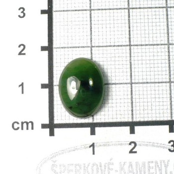 Light jade, cabochon 12x16mm No.17 | www.sperkove-kameny.cz